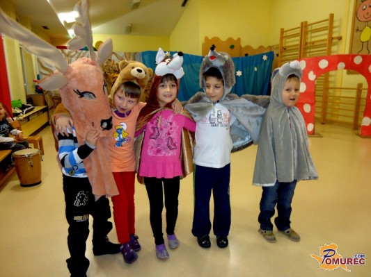 FOTO: V vrtcu v Beltincih začeli s prazničnim dogajanjem v decembru